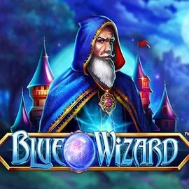 Blue Wizard slot logo by Quickspin at Goldenbet CasinoBlue Wizard