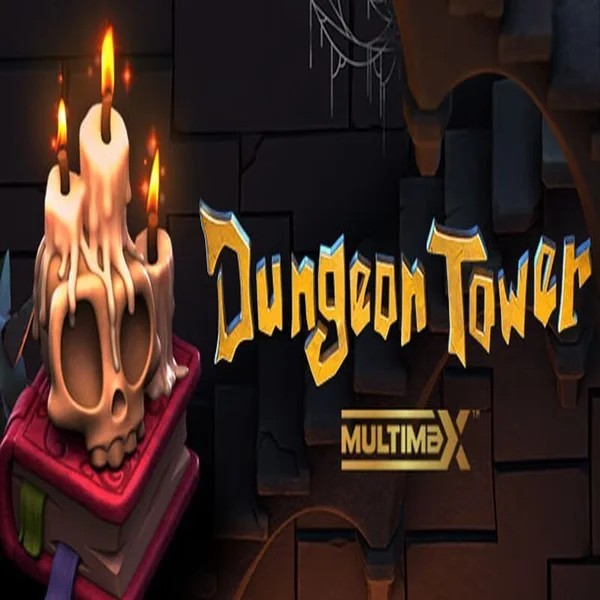 Dungeon Tower slot logo by Peter & Sons at Goldenbet Casino
