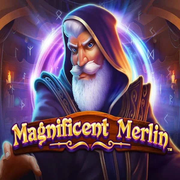 Magnificent Merlin logo – Slots by Greentube at Goldenbet Casino