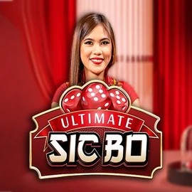 Ultimate Sic Bo online game logo by Ezugi on goldenbet-nl.com
