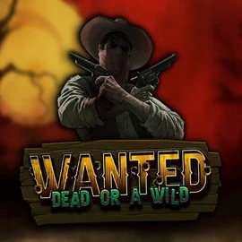 Wanted Dead or a Wild slot visual from Hacksaw Gaming available on goldenbet-nl.com